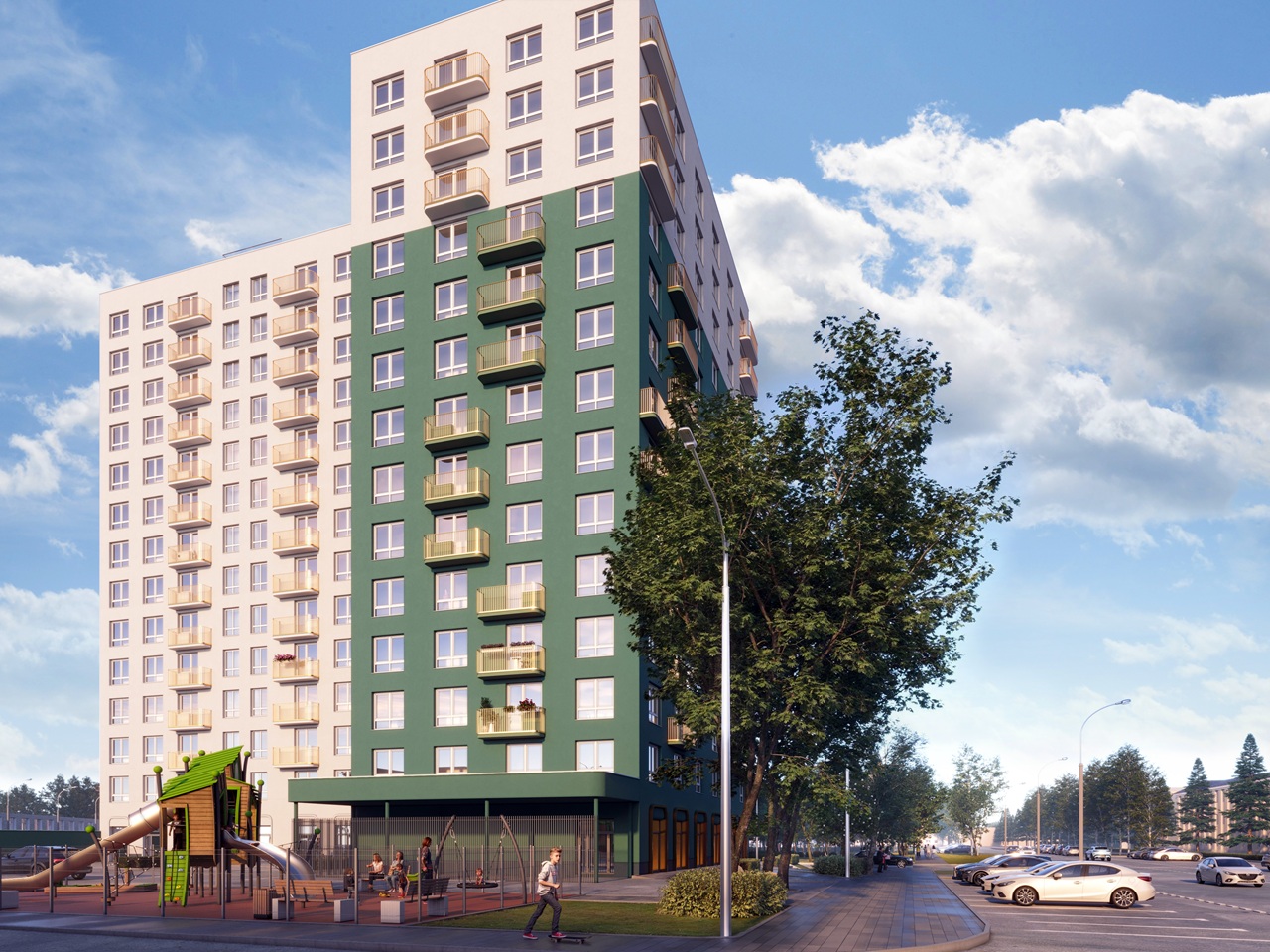 2-комнатная квартира, 43 кв.м, "Циолковский", изображение-10
