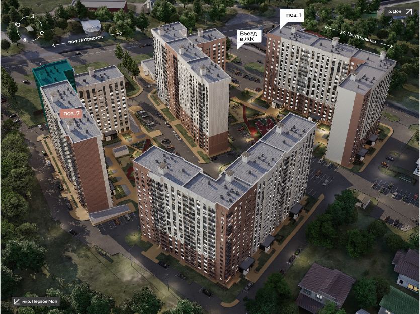 1-комнатная квартира, 34.74 кв.м, Май, изображение-13