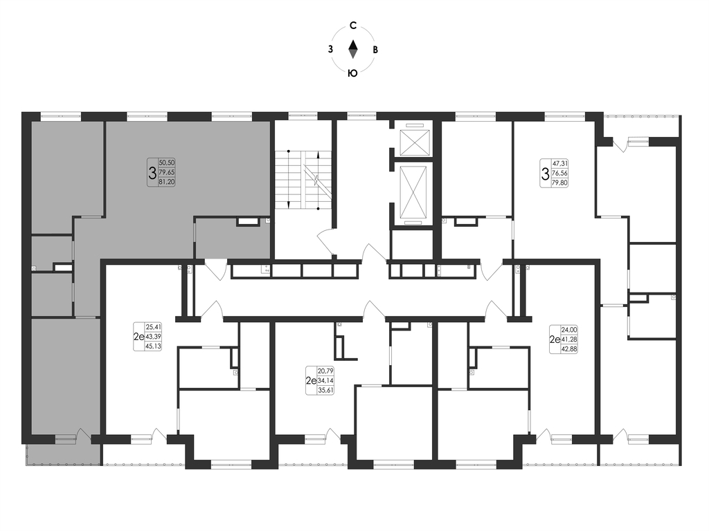3-комнатная квартира, 81.2 кв.м, Май, изображение-12