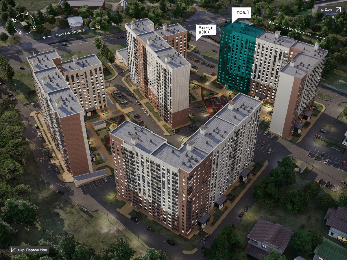 1-комнатная квартира, 41.5 кв.м, Май, изображение-28