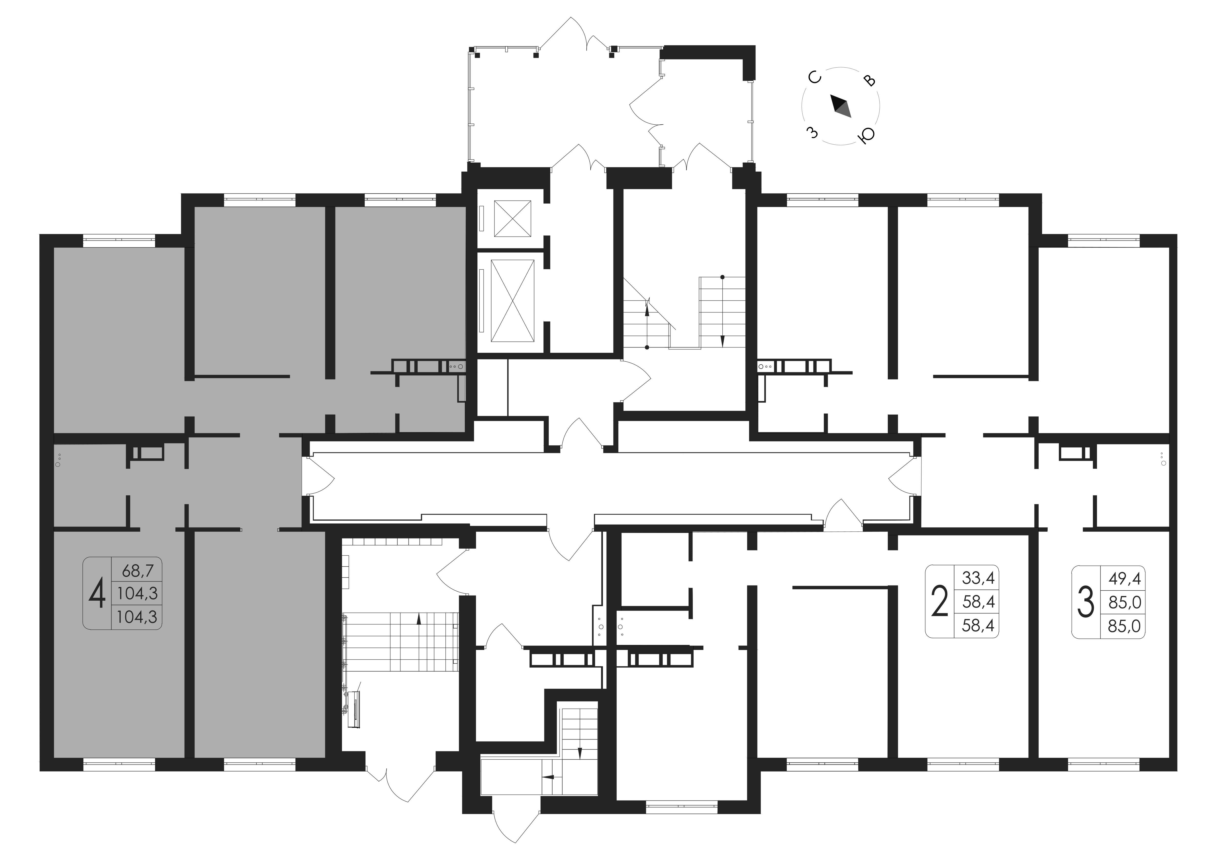 4-комнатная квартира, 104.3 кв.м, Яблоневые сады, изображение-18